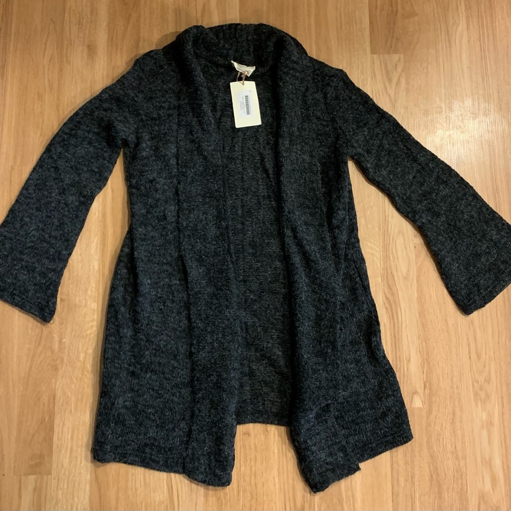 Cozy Charcoal Cardigan by [Brand]